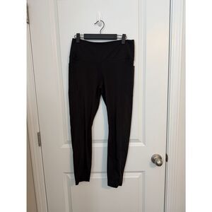 Avia Black High-Rise Leggings with Side Pockets